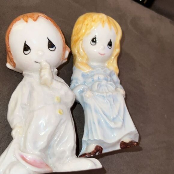 Mid century ceramics boy and girl - Picture 8 of 8